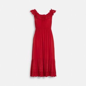 Red Coach Dress